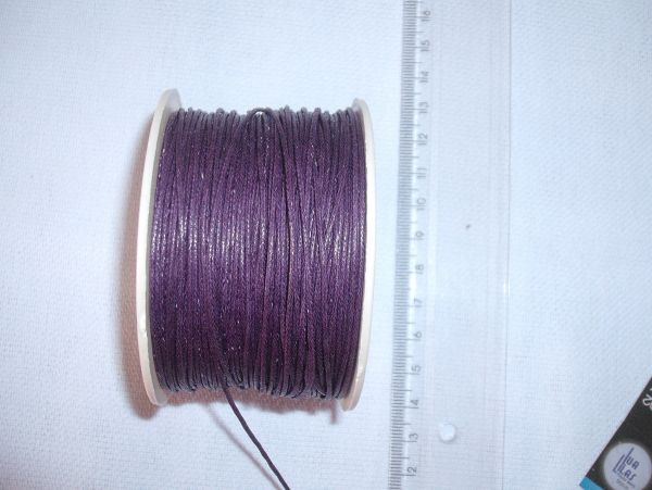 CO.18 cordão encerado 0,5mm